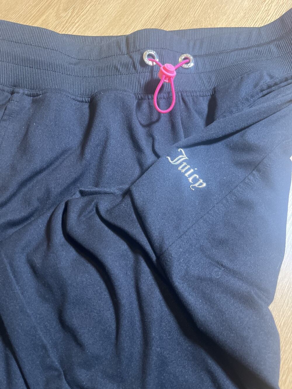 Juicy Couture Sweatpants Size S Black Y2K Lounge Jogger